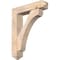 Ekena Millwork Legacy Arts and Crafts Smooth Bracket w/ Offset Brace, Douglas Fir, 7 1/2"W x 34"D x 42"H BKT0806X34X42LEC03SDF - alternate 1